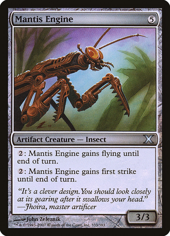 Mantis Engine (Premium Foil) [Tenth Edition] | L.A. Mood Comics and Games
