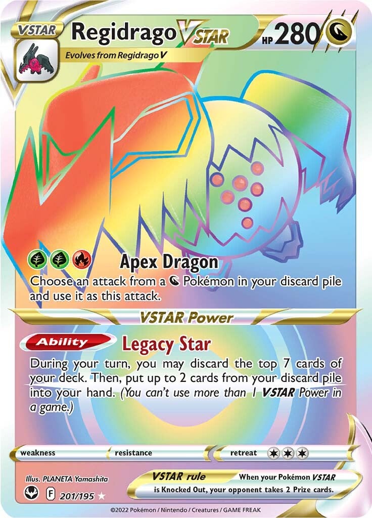 Regidrago VSTAR (201/195) [Sword & Shield: Silver Tempest] | L.A. Mood Comics and Games