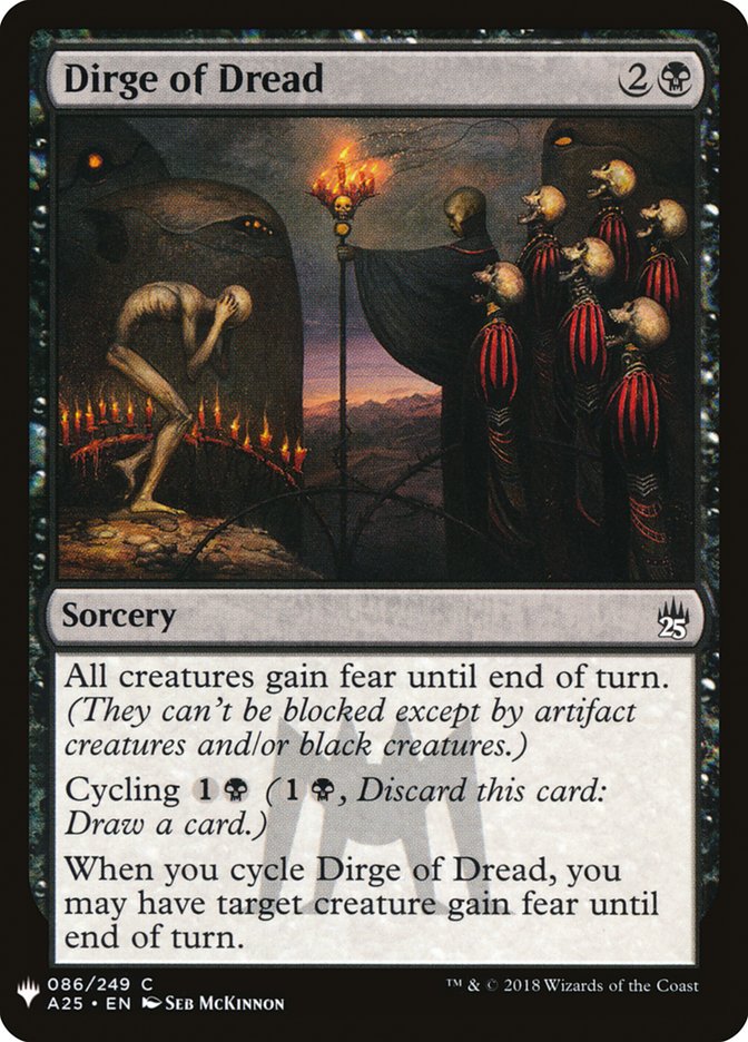 Dirge of Dread [Mystery Booster] | L.A. Mood Comics and Games
