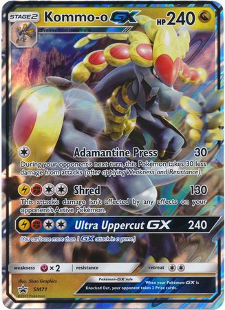 Kommo-o GX (SM71) (Jumbo Card) [Sun & Moon: Black Star Promos] | L.A. Mood Comics and Games