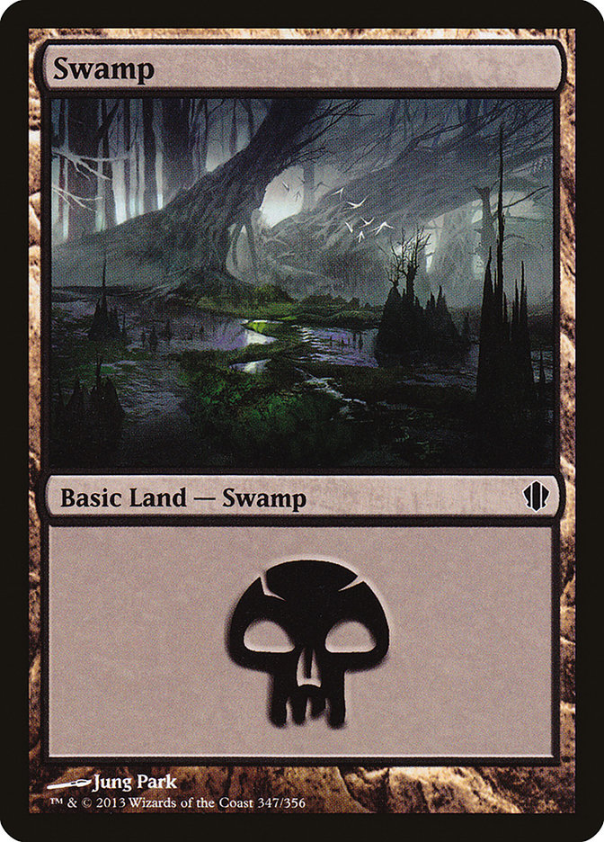 Swamp (347) [Commander 2013] | L.A. Mood Comics and Games