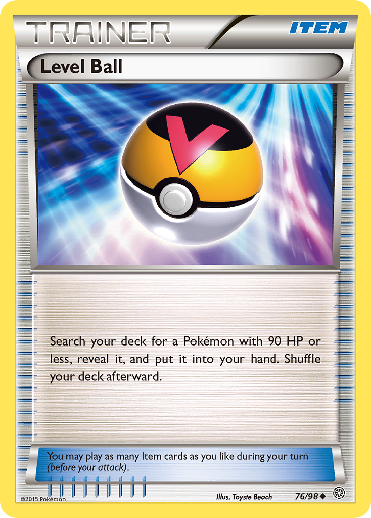 Level Ball (76/98) [XY: Ancient Origins] | L.A. Mood Comics and Games