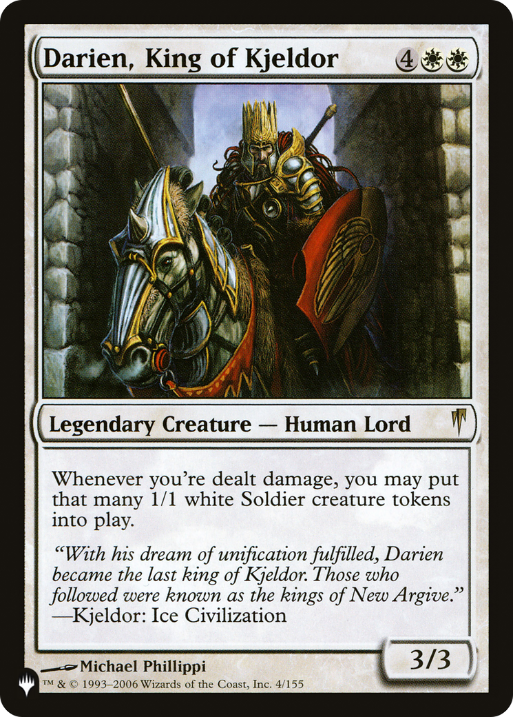 Darien, King of Kjeldor [The List] | L.A. Mood Comics and Games