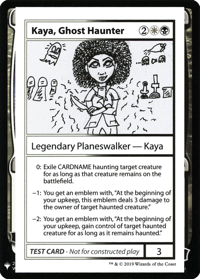 Kaya, Ghost Haunter [Mystery Booster Playtest Cards] | L.A. Mood Comics and Games