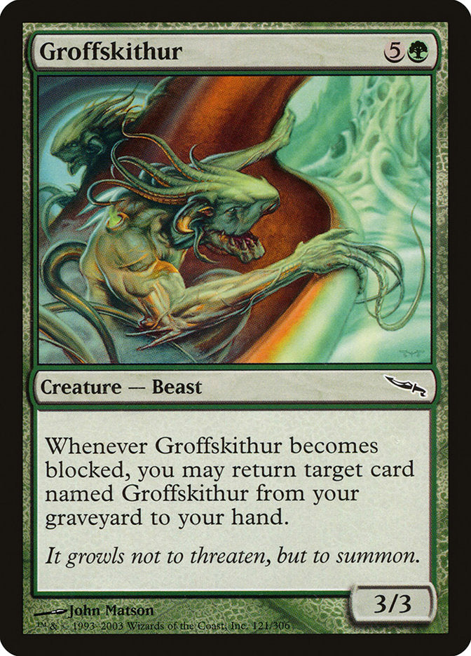 Groffskithur [Mirrodin] | L.A. Mood Comics and Games