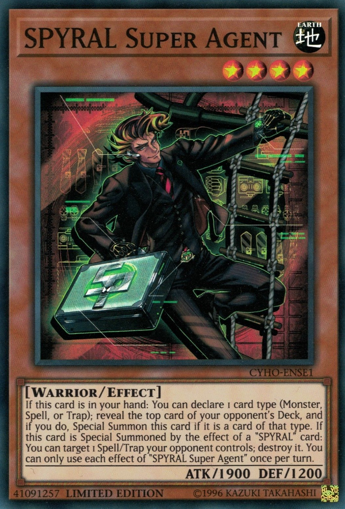 SPYRAL Super Agent [CYHO-ENSE1] Super Rare | L.A. Mood Comics and Games