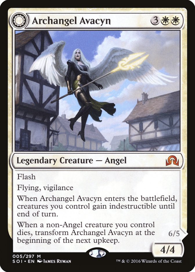 Archangel Avacyn // Avacyn, the Purifier [Shadows over Innistrad] | L.A. Mood Comics and Games
