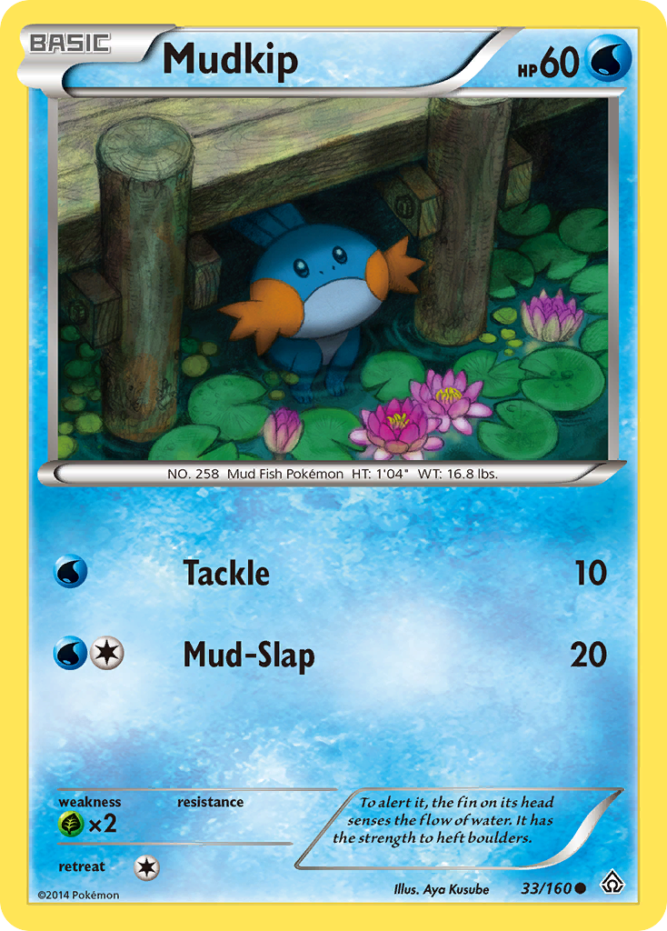 Mudkip (33/160) [XY: Primal Clash] | L.A. Mood Comics and Games