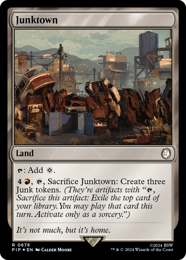 Junktown (Surge Foil) [Fallout] | L.A. Mood Comics and Games