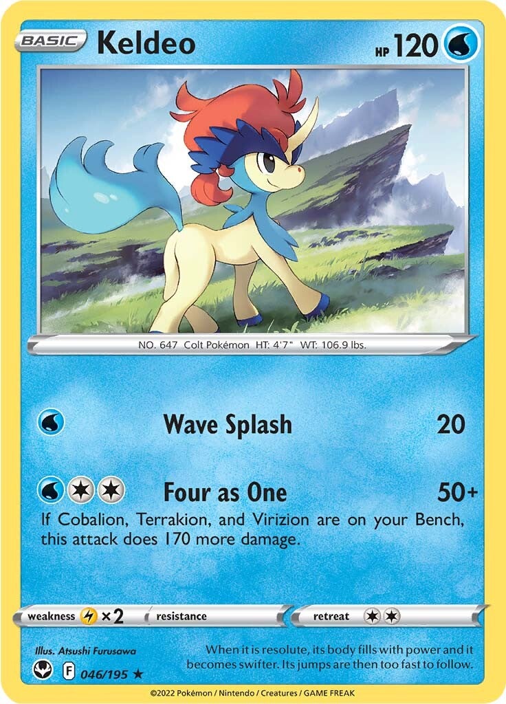 Keldeo (046/195) [Sword & Shield: Silver Tempest] | L.A. Mood Comics and Games