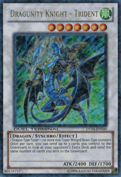 Dragunity Knight - Trident [DT04-EN040] Ultra Rare | L.A. Mood Comics and Games