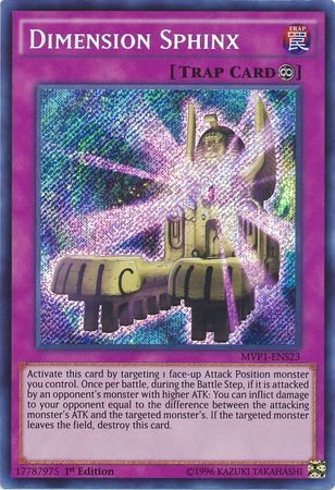 Dimension Sphinx [MVP1-ENS23] Secret Rare | L.A. Mood Comics and Games