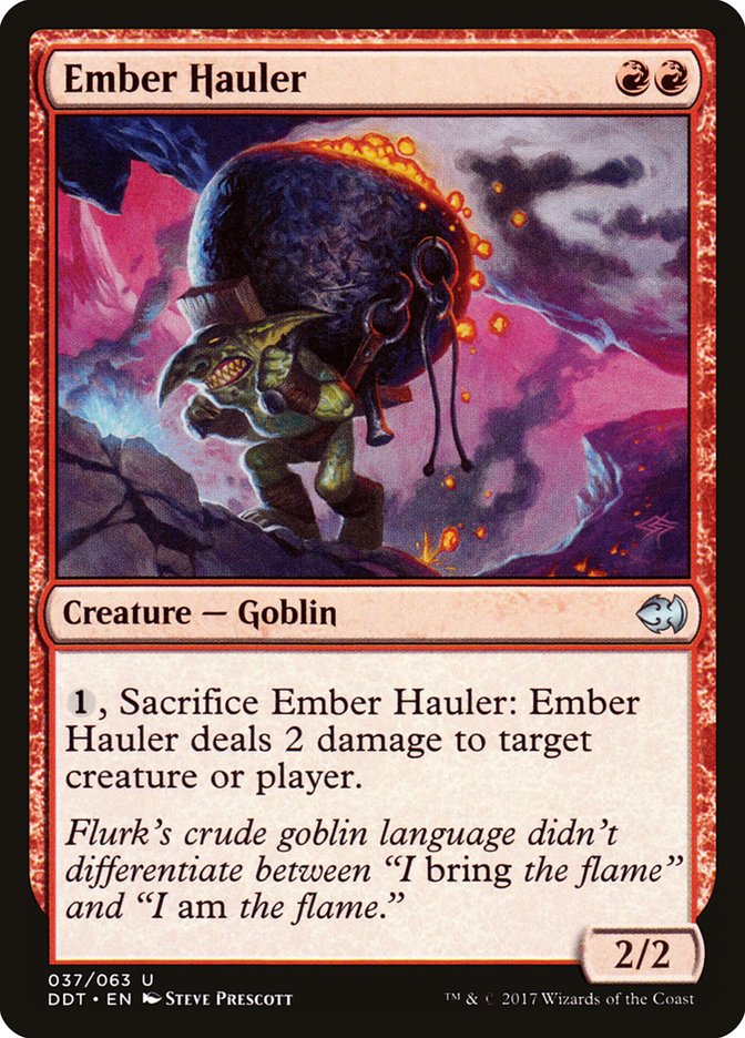 Ember Hauler [Duel Decks: Merfolk vs. Goblins] | L.A. Mood Comics and Games