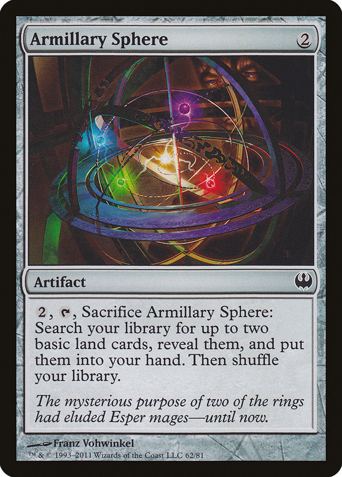 Armillary Sphere [Duel Decks: Knights vs. Dragons] | L.A. Mood Comics and Games