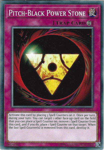 Pitch-Black Power Stone [OP07-EN022] Common | L.A. Mood Comics and Games