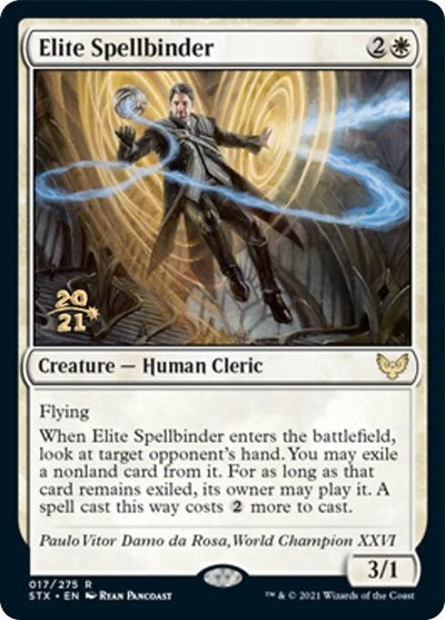 Elite Spellbinder [Strixhaven: School of Mages Prerelease Promos] | L.A. Mood Comics and Games