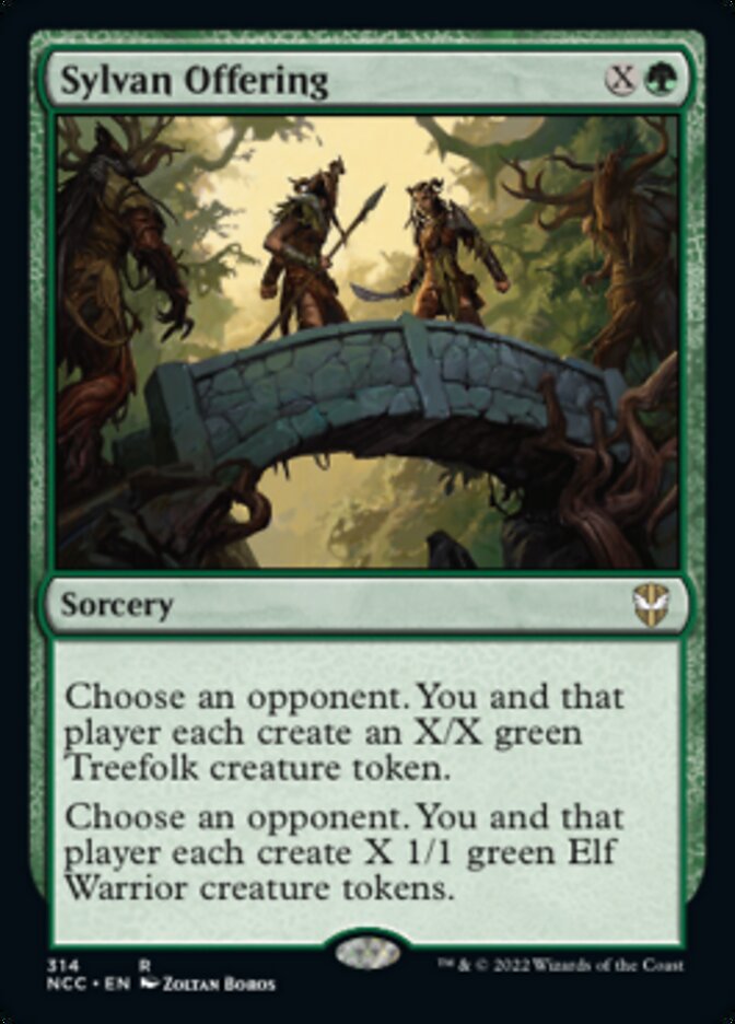 Sylvan Offering [Streets of New Capenna Commander] | L.A. Mood Comics and Games