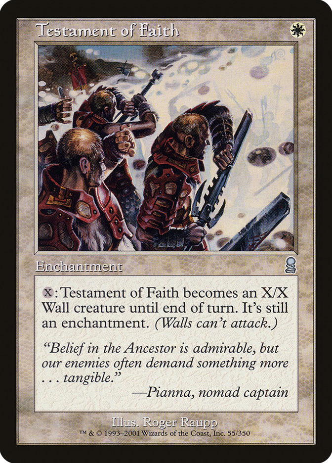 Testament of Faith [Odyssey] | L.A. Mood Comics and Games