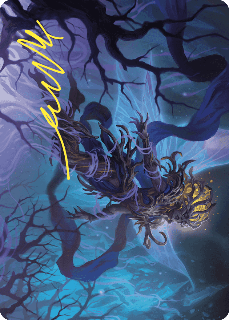 Sleep-Cursed Faerie Art Card (Gold-Stamped Signature) [Wilds of Eldraine Art Series] | L.A. Mood Comics and Games