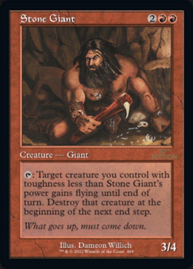Stone Giant (Retro) [30th Anniversary Edition] | L.A. Mood Comics and Games