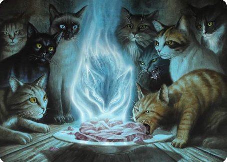 Can't Stay Away Art Card [Innistrad: Midnight Hunt Art Series] | L.A. Mood Comics and Games