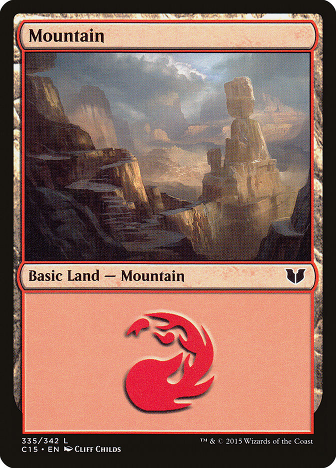 Mountain (335) [Commander 2015] | L.A. Mood Comics and Games