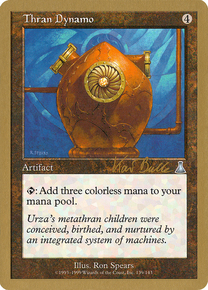 Thran Dynamo (Kai Budde) [World Championship Decks 1999] | L.A. Mood Comics and Games