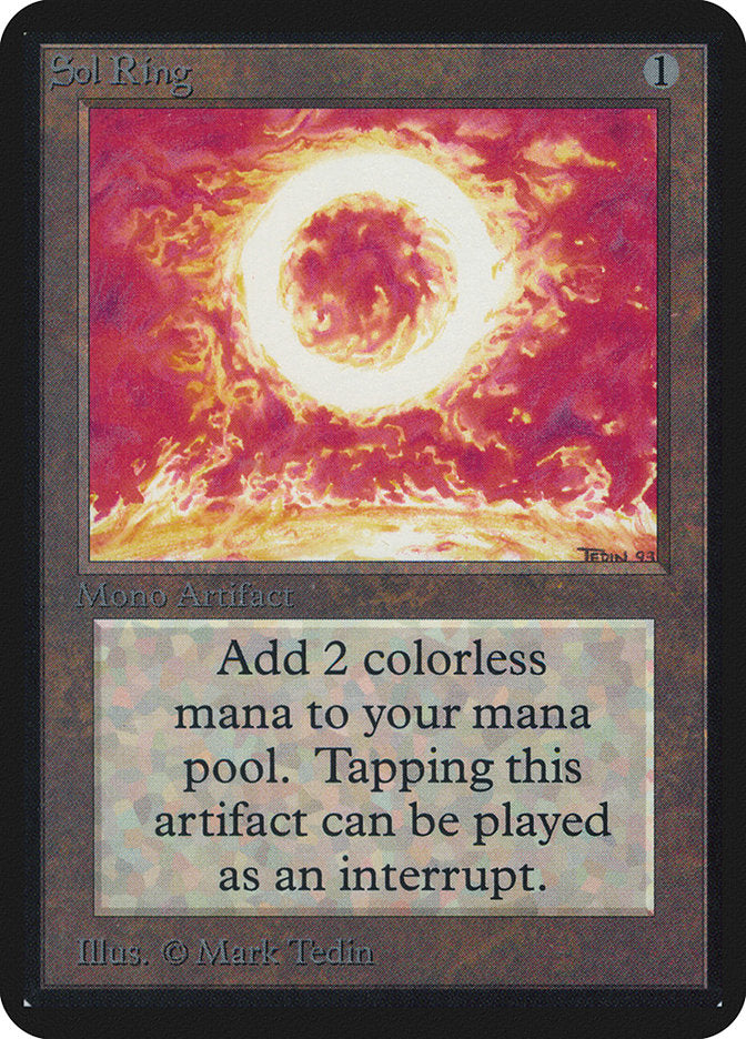 Sol Ring [Alpha Edition] | L.A. Mood Comics and Games