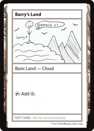 Barry's Land (2021 Edition) [Mystery Booster Playtest Cards] | L.A. Mood Comics and Games