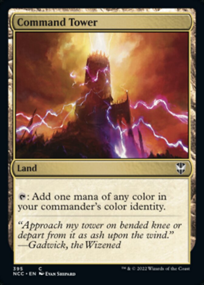 Command Tower [Streets of New Capenna Commander] | L.A. Mood Comics and Games