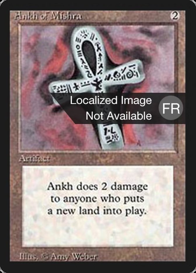 Ankh of Mishra [Foreign Black Border] | L.A. Mood Comics and Games