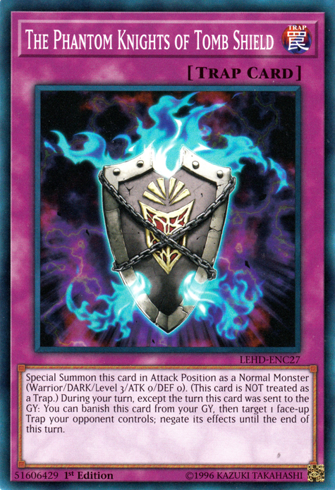 The Phantom Knights of Tomb Shield [LEHD-ENC27] Common | L.A. Mood Comics and Games