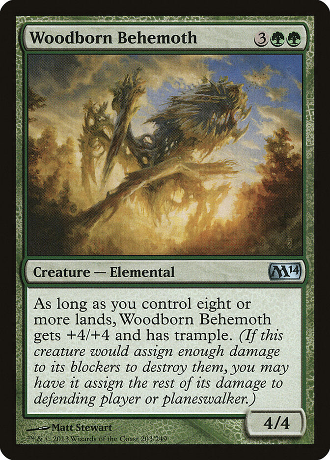Woodborn Behemoth [Magic 2014] | L.A. Mood Comics and Games
