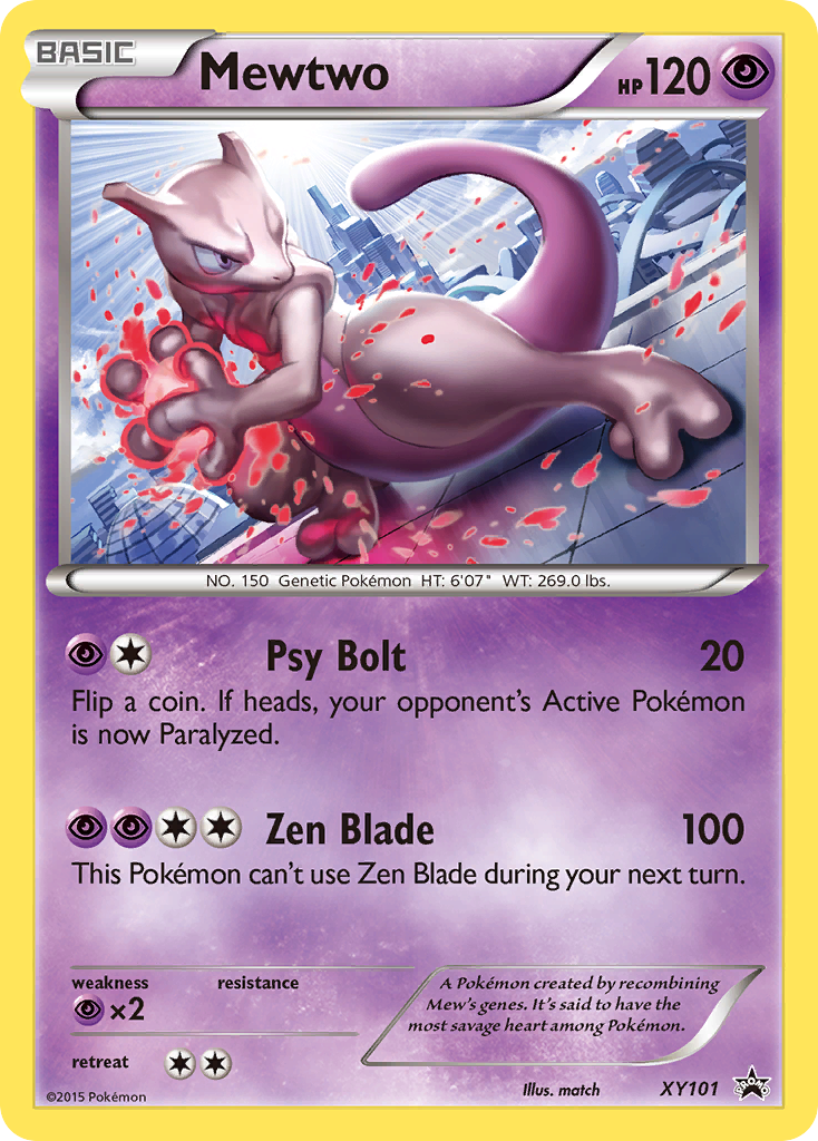 Mewtwo (XY101) [XY: Black Star Promos] | L.A. Mood Comics and Games