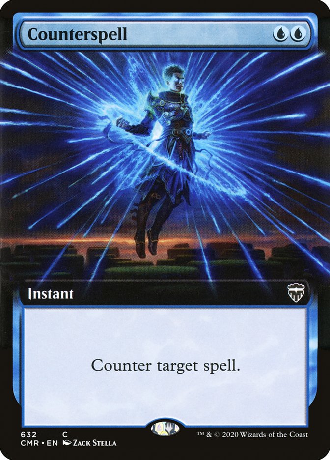 Counterspell (Extended Art) [Commander Legends] | L.A. Mood Comics and Games