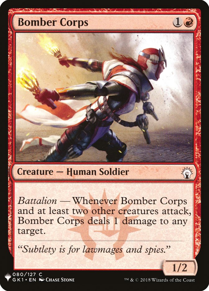 Bomber Corps [Mystery Booster] | L.A. Mood Comics and Games