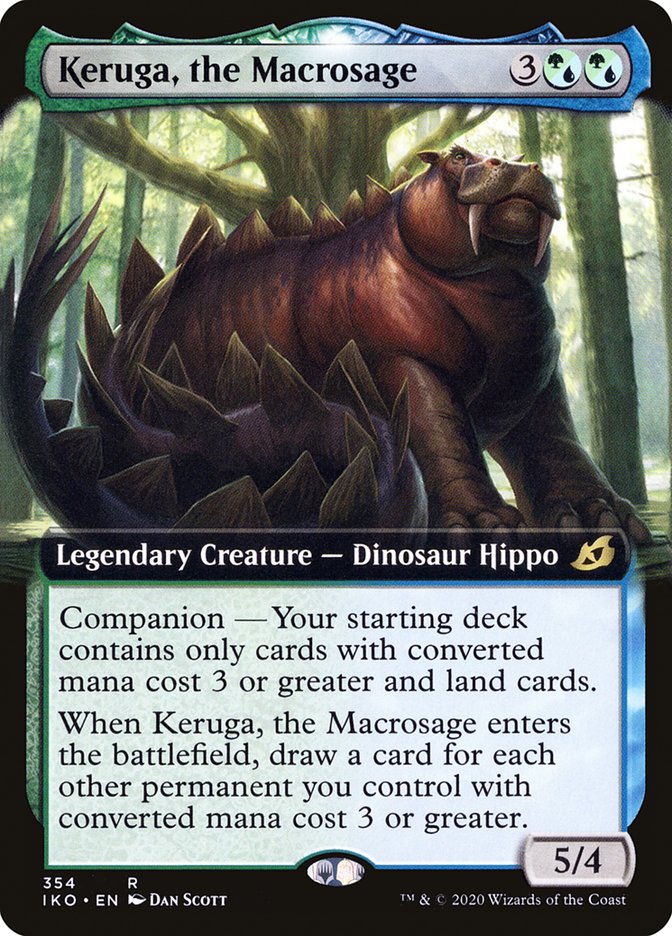 Keruga, the Macrosage (Extended Art) [Ikoria: Lair of Behemoths] | L.A. Mood Comics and Games