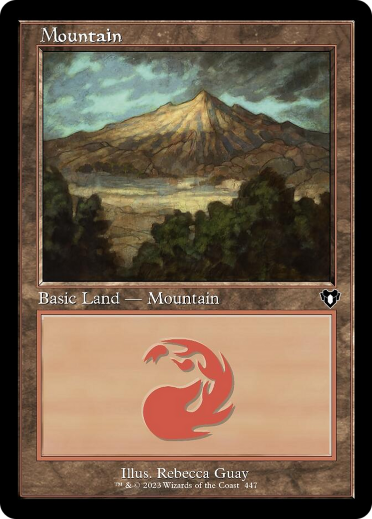 Mountain (447) (Retro) [Commander Masters] | L.A. Mood Comics and Games