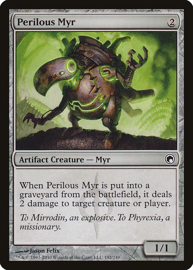 Perilous Myr [Scars of Mirrodin] | L.A. Mood Comics and Games