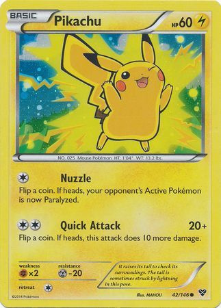 Pikachu (42/146) (2014 Movie Promo) [Miscellaneous Cards] | L.A. Mood Comics and Games