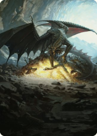 Ancient Copper Dragon Art Card (04) [Commander Legends: Battle for Baldur's Gate Art Series] | L.A. Mood Comics and Games