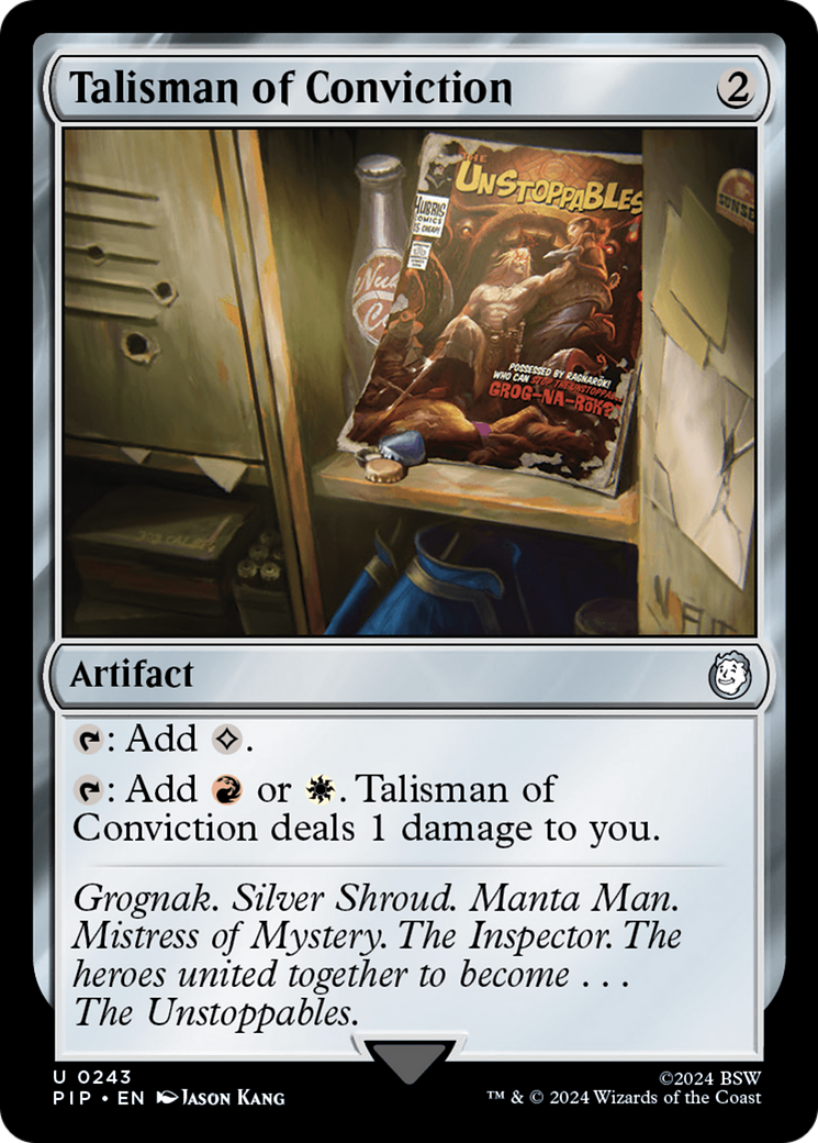 Talisman of Conviction [Fallout] | L.A. Mood Comics and Games