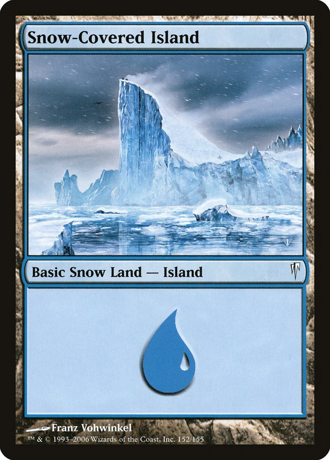 Snow-Covered Island [Coldsnap] | L.A. Mood Comics and Games