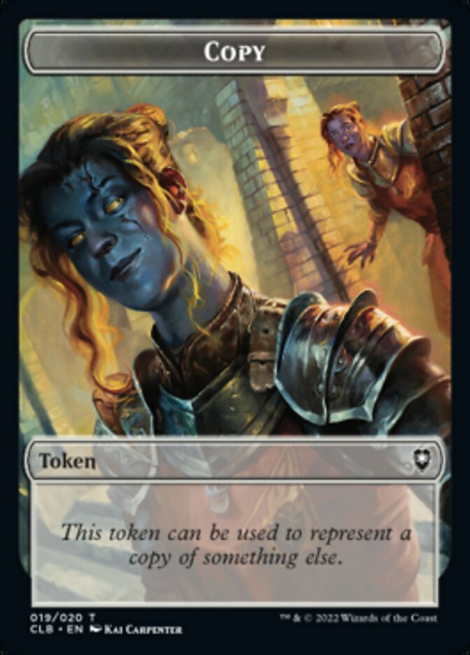 Copy Token [Commander Legends: Battle for Baldur's Gate Tokens] | L.A. Mood Comics and Games