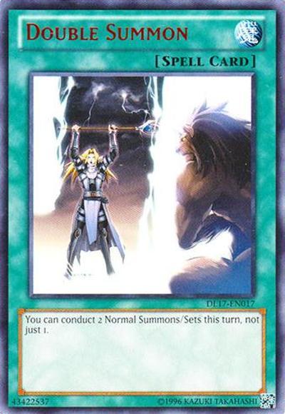 Double Summon (Blue) [DL17-EN017] Rare | L.A. Mood Comics and Games