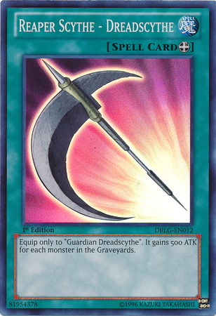 Reaper Scythe - Dreadscythe [DRLG-EN012] Super Rare | L.A. Mood Comics and Games