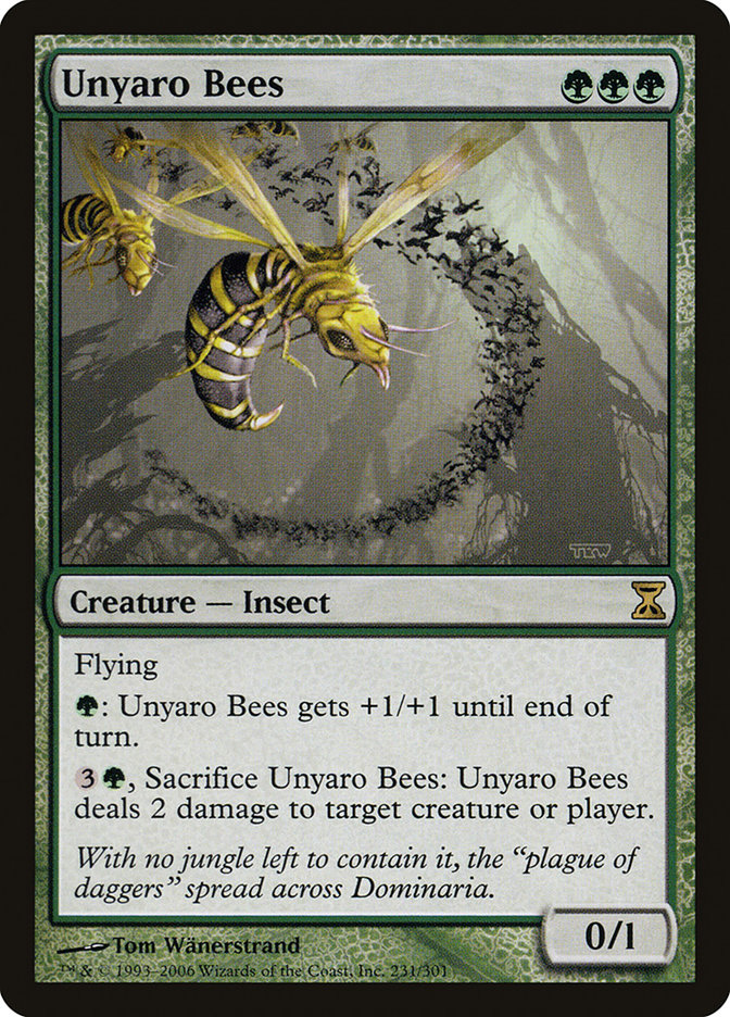 Unyaro Bees [Time Spiral] | L.A. Mood Comics and Games