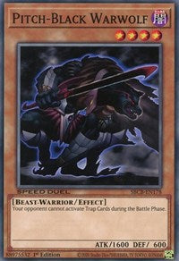 Pitch-Black Warwolf [SBCB-EN178] Common | L.A. Mood Comics and Games