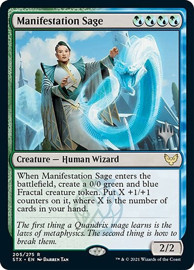 Manifestation Sage (Promo Pack) [Strixhaven: School of Mages Promos] | L.A. Mood Comics and Games