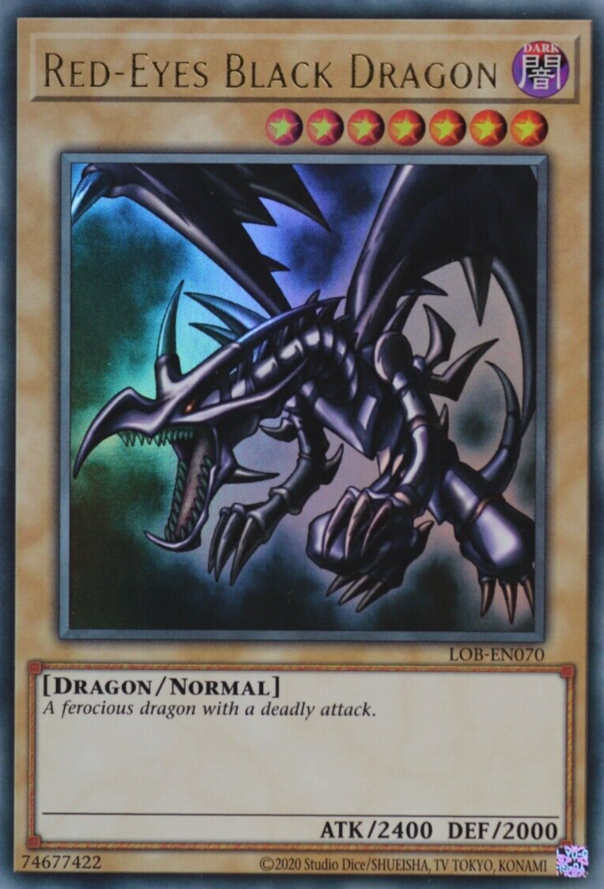 Red-Eyes Black Dragon (25th Anniversary) [LOB-EN070] Ultra Rare | L.A. Mood Comics and Games